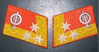 Kragenspiegel des IR 59 Infanteriegeschützzuges 1918 Kragenspiegel des IR 59 Infanteriegeschützzuges 1918